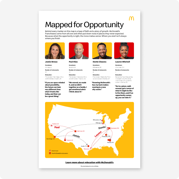 Franchisees make their mark and make a difference