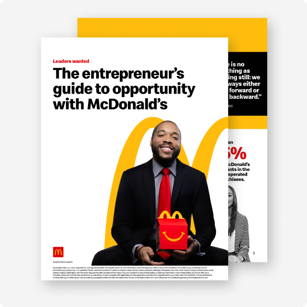 The entrepreneur's guide to opportunity with McDonald’s